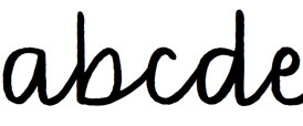 monica dengo font