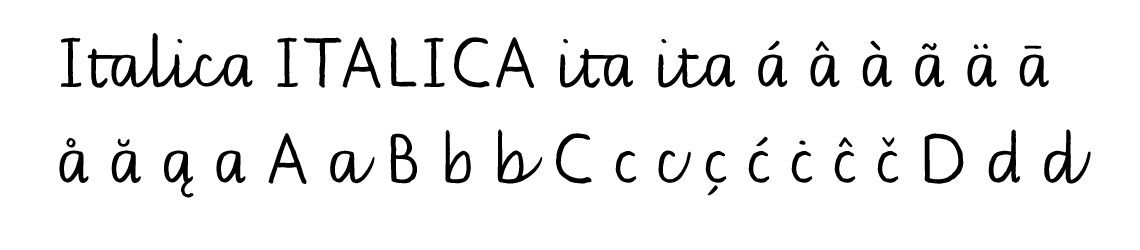 Scrittura Corsiva