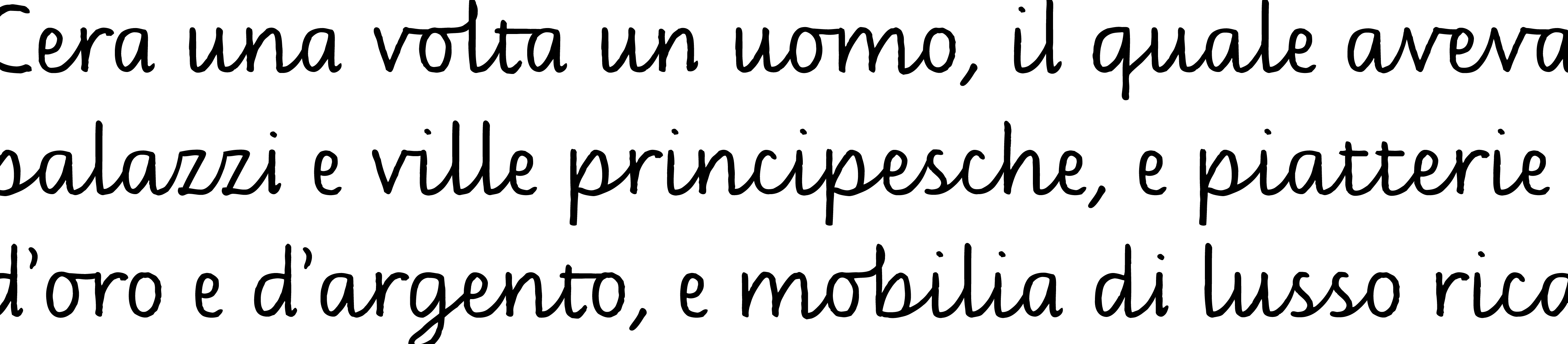 Scrittura Corsiva